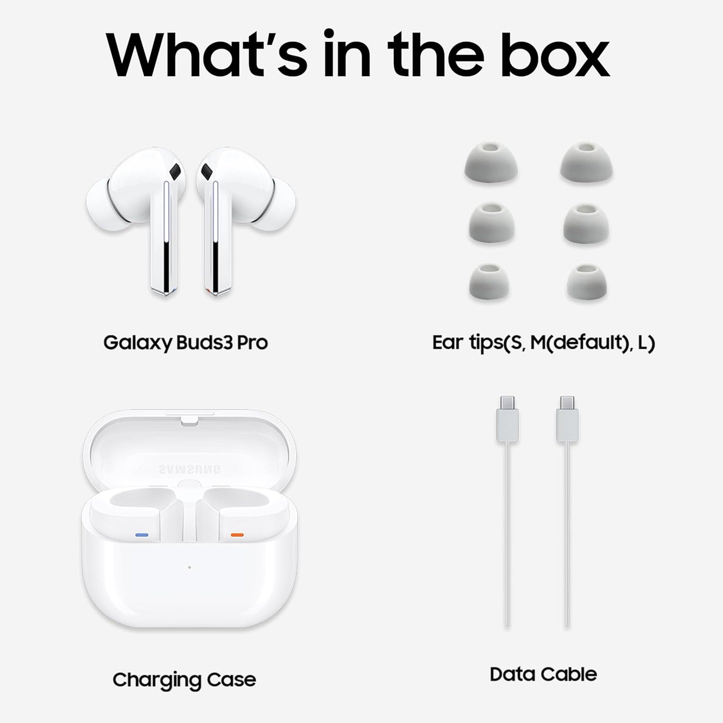 SAMSUNG GALAXY BUDS 3 PRO | ADAPTIVE ANC | 24 BIT HI-FI AUDIO | UPTO 37 HR BATTERY