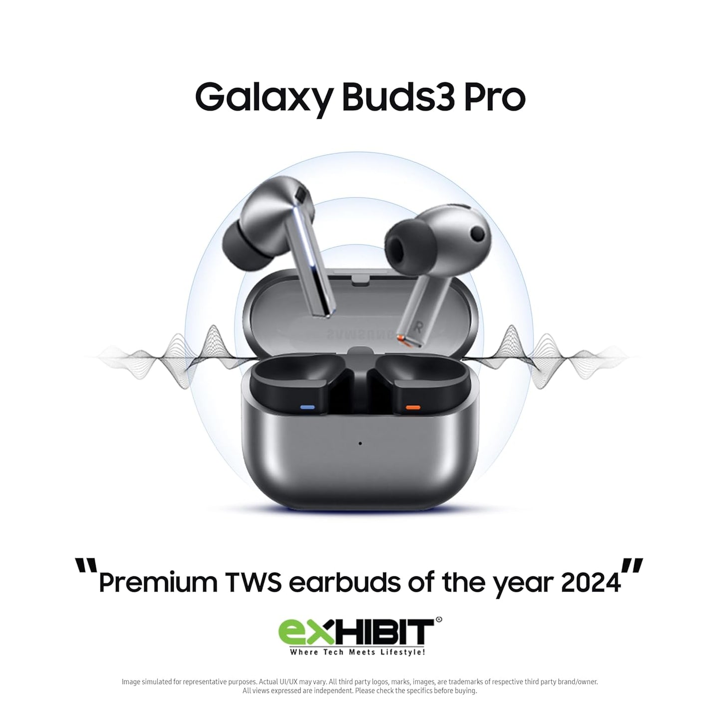 SAMSUNG GALAXY BUDS 3 PRO | ADAPTIVE ANC | 24 BIT HI-FI AUDIO | UPTO 37 HR BATTERY