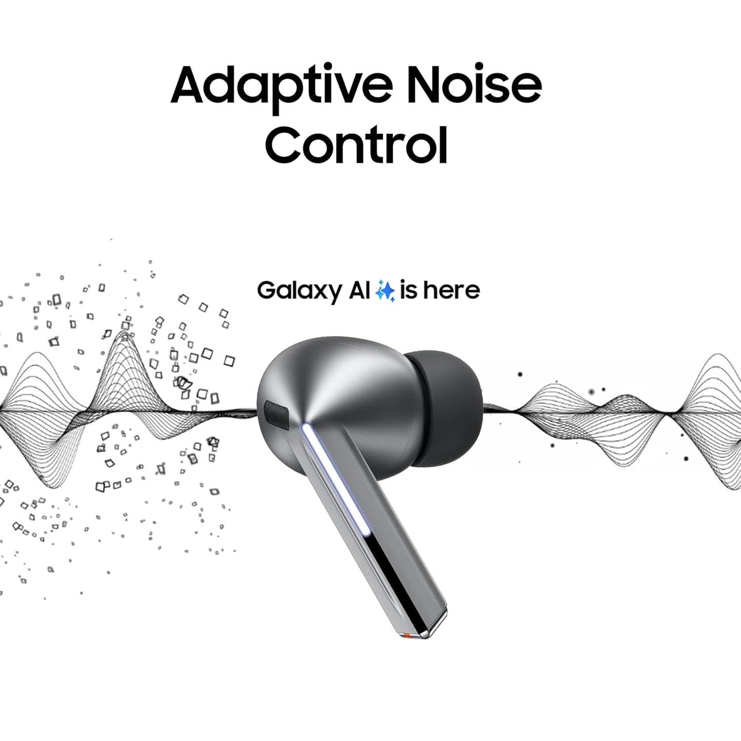 SAMSUNG GALAXY BUDS 3 PRO | ADAPTIVE ANC | 24 BIT HI-FI AUDIO | UPTO 37 HR BATTERY
