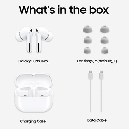 SAMSUNG GALAXY BUDS 3 PRO | ADAPTIVE ANC | 24 BIT HI-FI AUDIO | UPTO 37 HR BATTERY