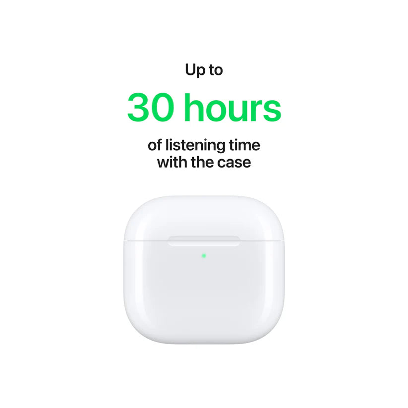 AIRPODS 4 WIRELESS EARBUDS WITH COMPLEMENTARY PREMIUM SILICON CASE