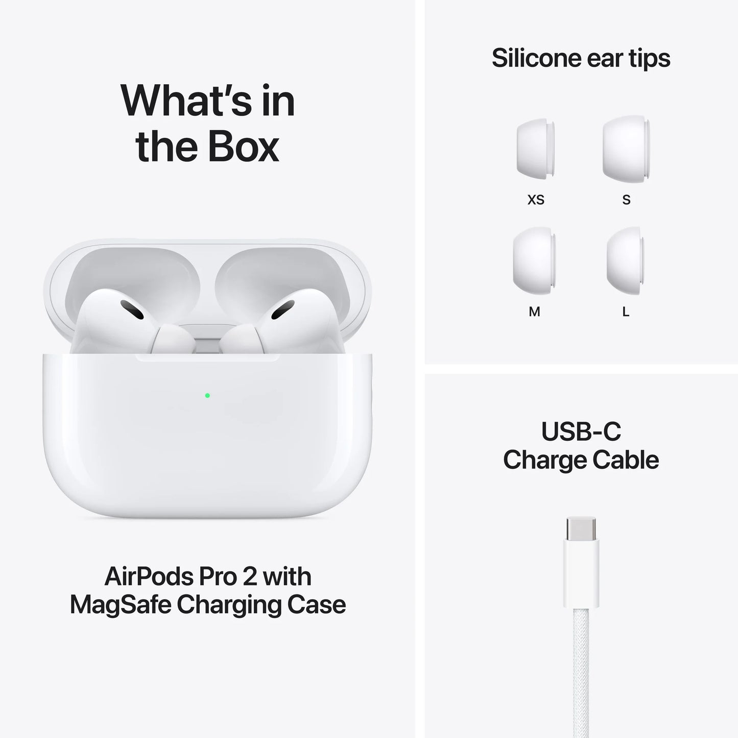 PREMIUM AIRPODS PRO (2ND GENERATION) WITH COMPLEMENTARY PREMIUM SILICON CASE